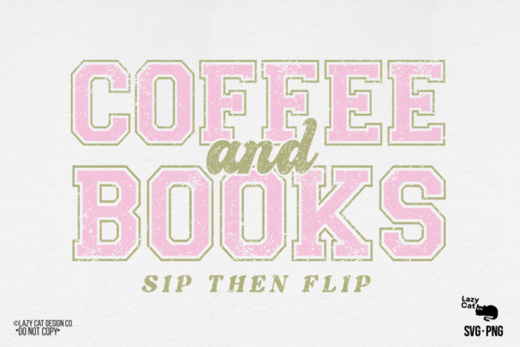 Book and Coffee Design SVG PNG