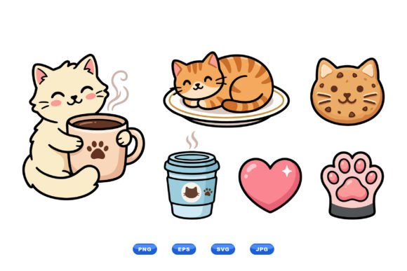 Cute Cat Coffee Clipart: A Designer’s Real-World Embroidery Review