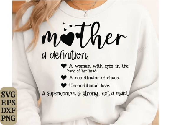 Mother Definition SVG, Mama Shirt SVG